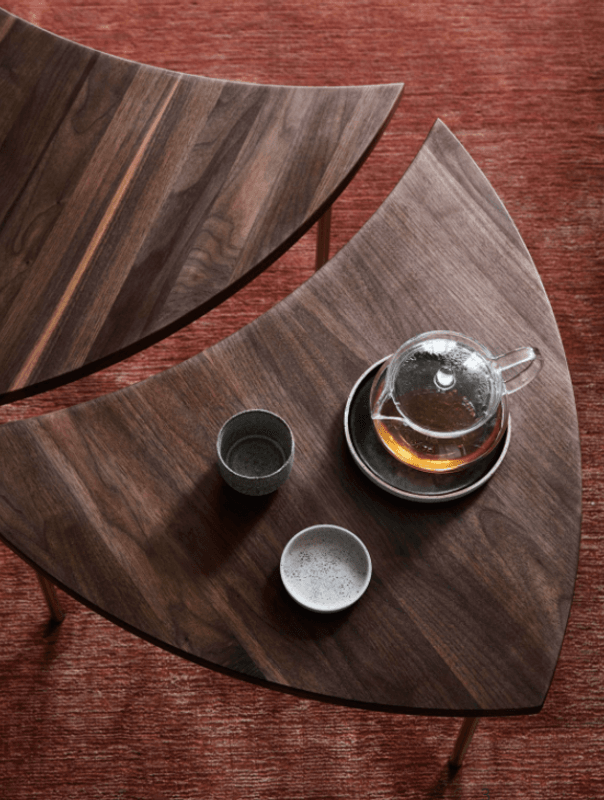 Pinwheel HM7 Oiled Walnut w. Brass/ &tradition