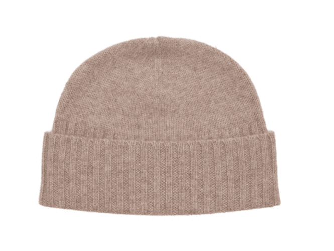 Hovedbilde BTF LUNA Pure Cashmere Beanie - Brown Melange